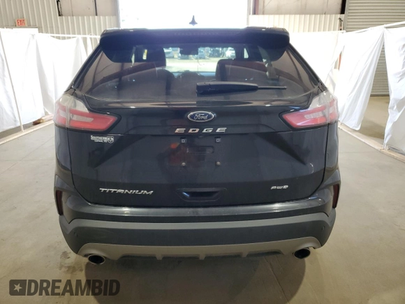 2022 Ford Edge Titanium with VIN 2FMPK4K95NBA33668, listed as a Copart auction lot 46693235 with 83,930 mi miles and Clean Title. Bid and sale history available at carsss.com. Image 6.