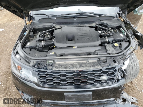 2020 Land Rover Range Rover Sport HST with VIN SALWS2RU6LA720061, listed as a Copart auction lot 55636705 with 42,485 mi miles and Salvage title. Bid and sale history available at DreamBid. Image 11.