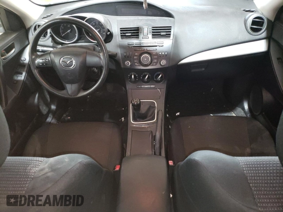 2013 Mazda 3 i SV with VIN JM1BL1TG8D1787178, listed as a Copart auction lot 89178375 with 197,482 mi miles and Salvage Title. Bid and sale history available at DreamBid. Image 8.