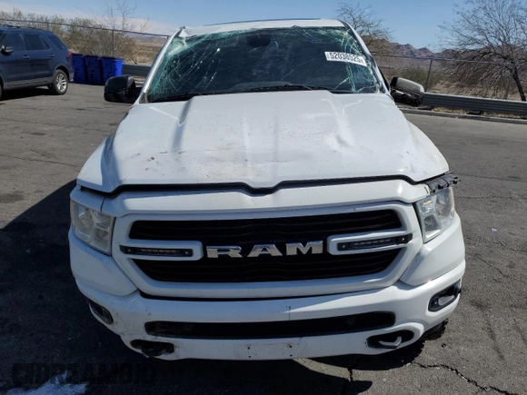 2019 Ram 1500 Big Horn with VIN 1C6SRFFT3KN645645, listed as a Copart auction lot 52038525 with 116,447 mi miles and Salvage title. Bid and sale history available at DreamBid. Image 5.