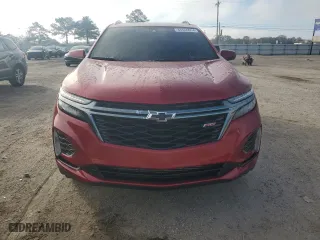 2023 Chevrolet Equinox RS with VIN 3GNAXMEG8PL249230, listed as a Copart auction lot 84646094 with 37,579 mi miles and Salvage Title. Bid and sale history available at carsss.com. Image 5.