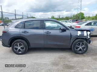 2023 Honda HR-V EX-L with VIN 3CZRZ1H77PM724631, listed as a IAAI auction lot 42453591 with 28,758 mi miles and . Bid and sale history available at DreamBid. Image 13.