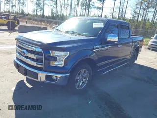 2016 Ford F-150 XL with VIN 1FTEW1CF1GFA50942, listed as a IAAI auction lot 41242594 with Not Provided miles and . Bid and sale history available at DreamBid. Image 2.