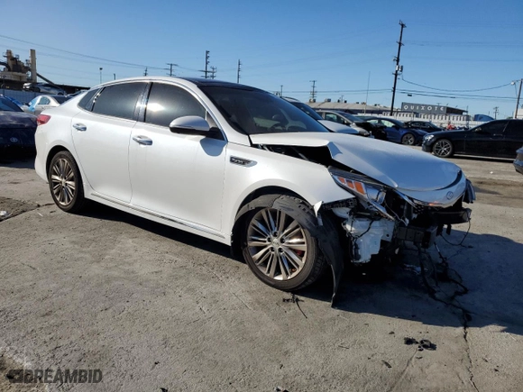2016 Kia Optima SXL Turbo with VIN 5XXGV4L29GG089984, listed as a Copart auction lot 48627725 with 103,572 mi miles and Salvage Title. Bid and sale history available at carsss.com. Image 4.