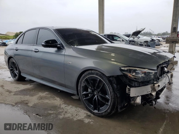 2022 Mercedes-Benz E 53 AMG with VIN W1KZF6BB6NB066951, listed as a Copart auction lot 89347055 with 16,211 mi miles and Clean Title. Bid and sale history available at DreamBid. Image 4.