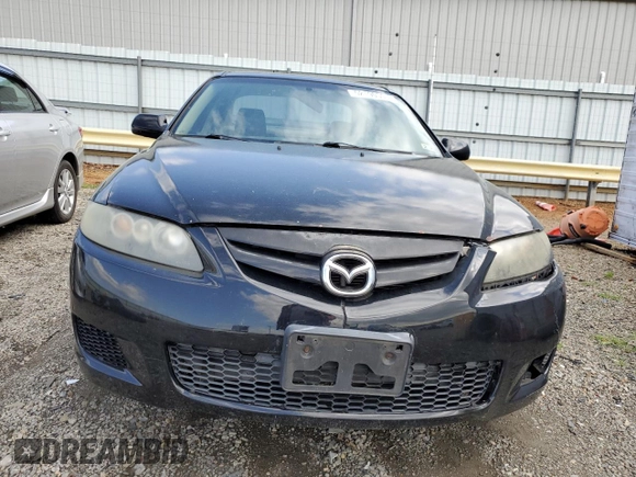 2008 Mazda 6 i Sport VE with VIN 1YVHP80C085M46018, listed as a Copart auction lot 52190595 with 169,729 mi miles and Salvage Title. Bid and sale history available at carsss.com. Image 5.
