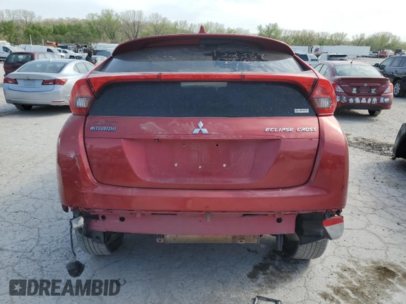 2018 Mitsubishi Eclipse Cross LE с VIN JA4AT4AA9JZ067729, выставлен на аукционе Copart как лот 53556845 с пробегом Не указан миль и Списание • Salvage title. История ставок и продаж доступна на DreamBid. Изображение 6.