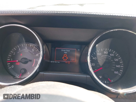 2016 Ford Mustang V6 with VIN 1FA6P8AM6G5263781, listed as a IAAI auction lot 42375721 with 91,519 mi miles and . Bid and sale history available at DreamBid. Image 7.