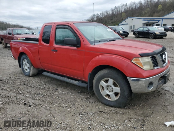 2005 Nissan Frontier SE with VIN 1N6AD06UX5C425019, listed as a Copart auction lot 51498465 with Not provided miles and Salvage title. Bid and sale history available at DreamBid. Image 4.
