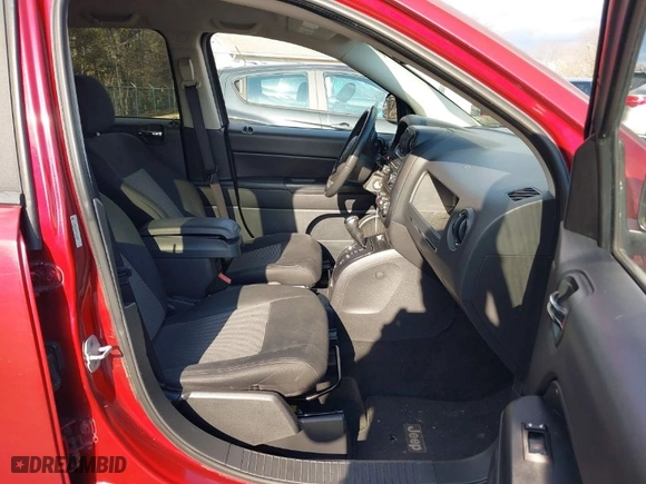 2012 Jeep Compass Latitude with VIN 1C4NJDEBXCD697985, listed as a IAAI auction lot 41653985 with 151,492 mi miles. Bid and sale history available at carsss.com. Image 5.