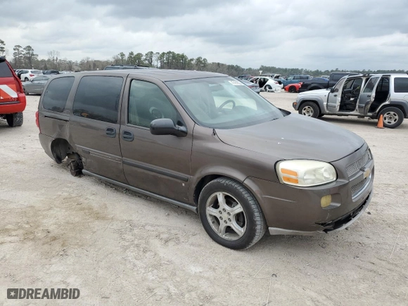 2008 Chevrolet Uplander LS with VIN 1GNDV23168D130119, listed as a Copart auction lot 47451695 with 200,655 mi miles and Salvage Title. Bid and sale history available at carsss.com. Image 4.