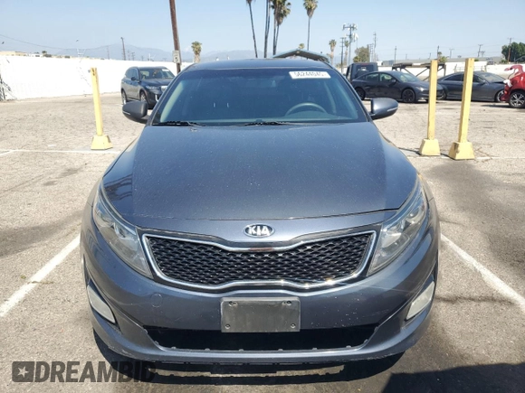 2015 Kia Optima LX with VIN KNAGM4A76F5605252, listed as a Copart auction lot 56244045 with 143,287 mi miles and Salvage title. Bid and sale history available at DreamBid. Image 5.