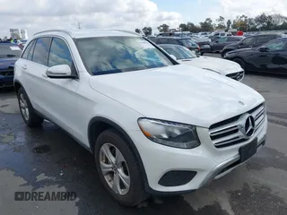 2017 Mercedes-Benz GLC with VIN WDC0G4JB1HV008118, listed as a IAAI auction lot 41448620 with 92,870 mi miles. Bid and sale history available at carsss.com. Image 1.