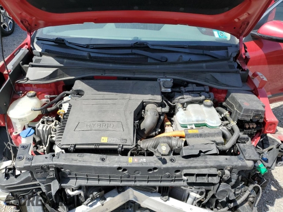2018 Kia Niro LX with VIN KNDCB3LCXJ5109035, listed as a Copart auction lot 48902255 with 67,034 mi miles and Salvage Title. Bid and sale history available at carsss.com. Image 12.