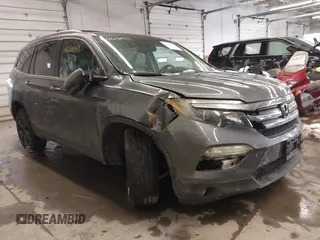 2016 Honda Pilot EX-L with VIN 5FNYF6H75GB104064, listed as a IAAI auction lot 41286959 with 106,263 mi miles. Bid and sale history available at carsss.com. Image 1.