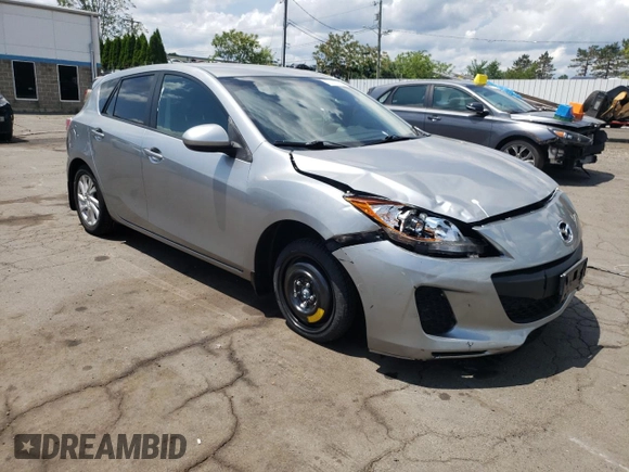 2012 Mazda 3 i Touring with VIN JM1BL1L8XC1639170, listed as a Copart auction lot 63793085 with 70,904 mi miles and Salvage title. Bid and sale history available at DreamBid. Image 4.