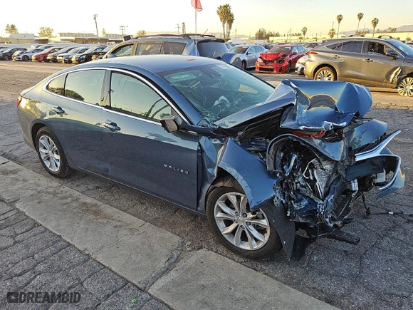 2024 Chevrolet Malibu LT with VIN 1G1ZD5ST8RF236687, listed as a Copart auction lot 46001745 with 12,800 mi miles and Salvage Title. Bid and sale history available at carsss.com. Image 4.