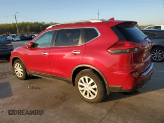 2017 Nissan Rogue SL with VIN JN8AT2MT1HW396416, listed as a Copart auction lot 53287455 with 142,360 mi miles and Salvage title. Bid and sale history available at DreamBid. Image 2.
