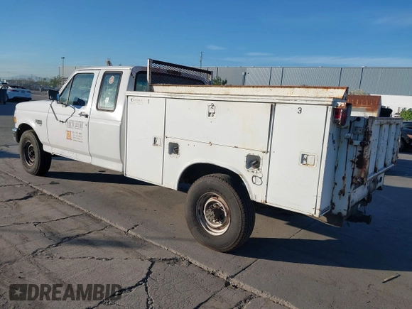 1997 Ford F-250 with VIN 1FTHX25F6VEB42547, listed as a IAAI auction lot 41883987 with 306,882 mi miles and . Bid and sale history available at DreamBid. Image 3.