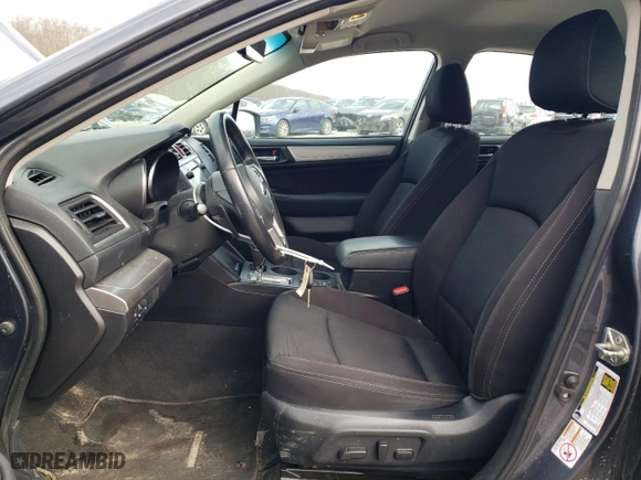 2017 Subaru Legacy Premium with VIN 4S3BNAC69H3027417, listed as a Copart auction lot 50744405 with 268,998 mi miles and Salvage Title. Bid and sale history available at carsss.com. Image 7.