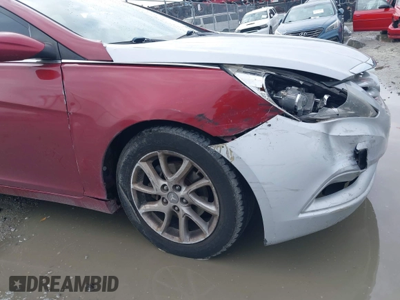 2011 Hyundai Sonata GLS with VIN 5NPEB4AC9BH057240, listed as a IAAI auction lot 41919938 with 149,580 mi miles and . Bid and sale history available at carsss.com. Image 6.
