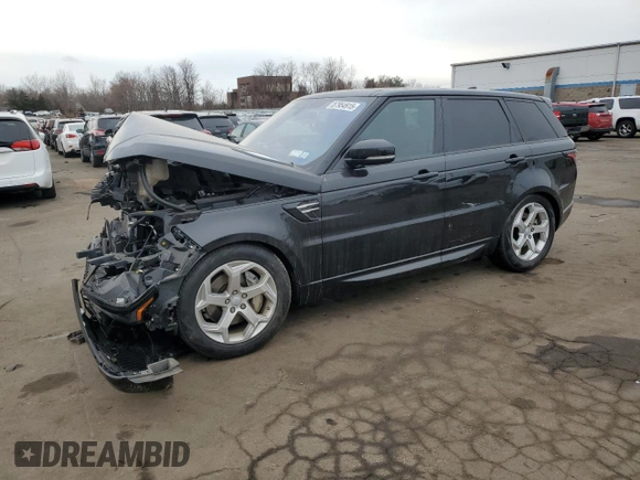 2020 Land Rover Range Rover Sport HSE with VIN SALWR2SU6LA717974, listed as a Copart auction lot 87954915 with 55,044 mi miles and Salvage Title. Bid and sale history available at carsss.com. Image 1.