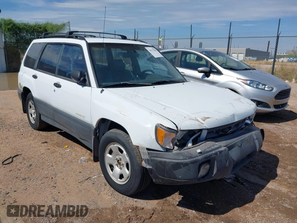 1999 Subaru Forester L with VIN JF1SF6353XH741228, listed as a IAAI auction lot 39377894 with 156,243 mi miles. Bid and sale history available at carsss.com. Image 1.