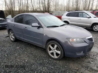 2008 Mazda 3 i Sport with VIN JM1BK12FX81869706, listed as a Copart auction lot 86214464 with Not Provided miles and Clean Title. Bid and sale history available at DreamBid. Image 4.