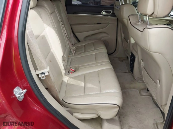 2014 Jeep Grand Cherokee Overland with VIN 1C4RJFCM0EC492833, listed as a IAAI auction lot 41836579 with 120,168 mi miles. Bid and sale history available at carsss.com. Image 8.