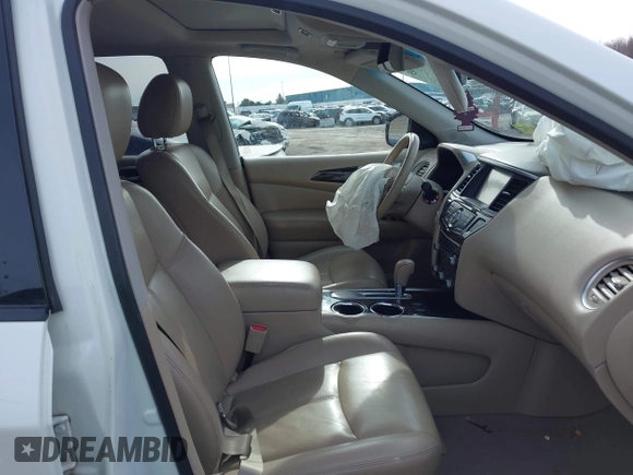 2015 Nissan Pathfinder Platinum with VIN 5N1AR2MN0FC648839, listed as a IAAI auction lot 41954795 with 123,730 mi miles and . Bid and sale history available at DreamBid. Image 5.