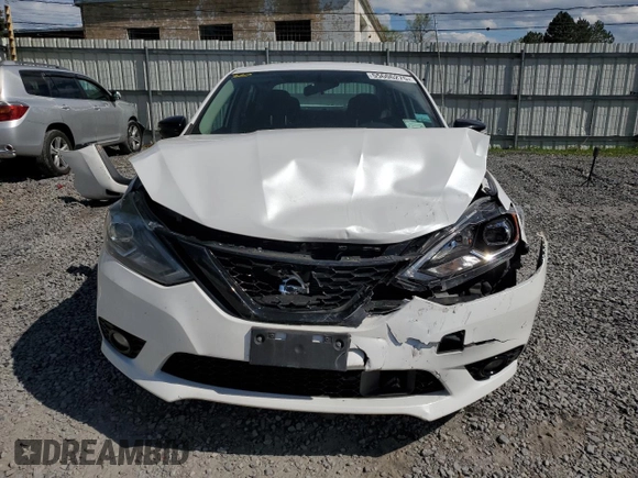2018 Nissan Sentra SR with VIN 3N1AB7AP4JY236177, listed as a Copart auction lot 55606275 with 91,772 mi miles and Salvage Title. Bid and sale history available at DreamBid. Image 5.