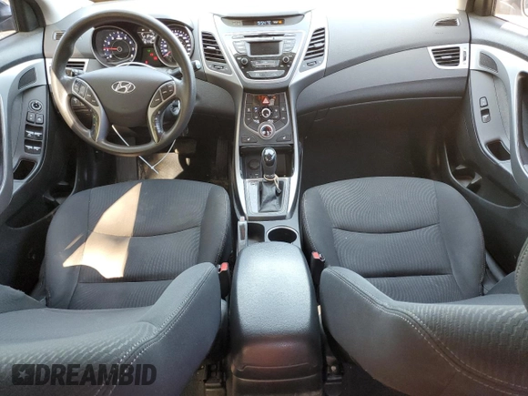 2015 Hyundai Elantra SE with VIN 5NPDH4AE4FH598813, listed as a Copart auction lot 65006625 with 161,770 mi miles and Salvage title. Bid and sale history available at DreamBid. Image 8.