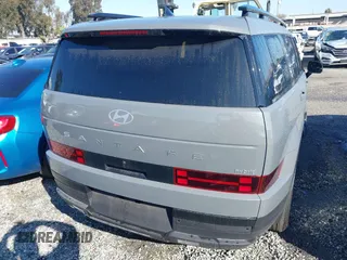 2024 Hyundai Santa Fe Hybrid SEL with VIN 5NMP24G16RH007191, listed as a IAAI auction lot 41315881 with 13,630 mi miles. Bid and sale history available at carsss.com. Image 16.