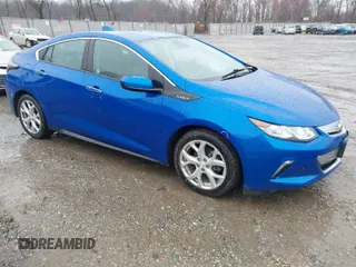 2018 Chevrolet Volt Premier with VIN 1G1RB6S57JU115324, listed as a IAAI auction lot 41853272 with 147,537 mi miles. Bid and sale history available at carsss.com. Image 1.