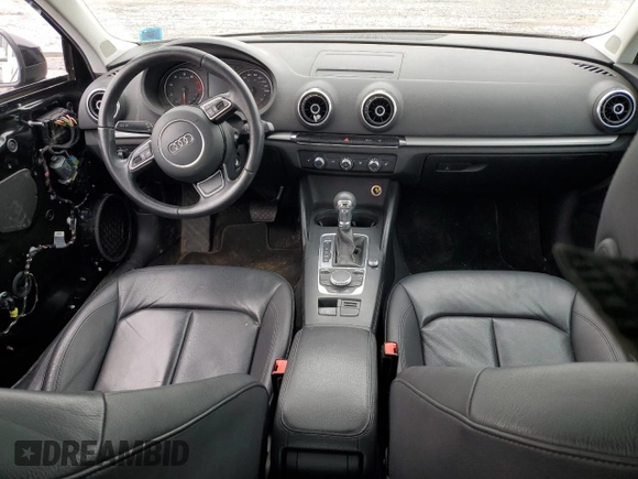 2015 Audi A3 1.8T Premium with VIN WAUACGFF0F1009667, listed as a Copart auction lot 45023015 with 104,128 mi miles and Salvage Title. Bid and sale history available at carsss.com. Image 8.