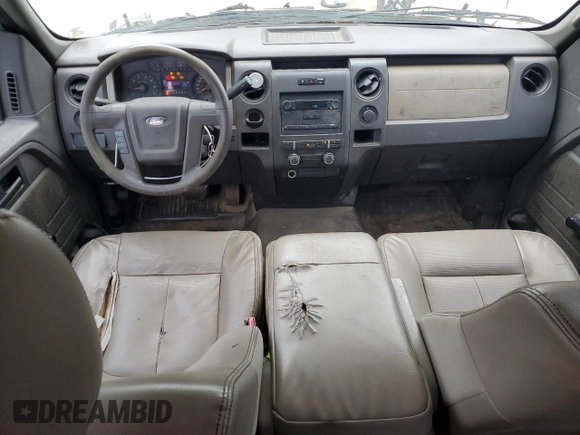 2009 Ford F-150 XLT with VIN 1FTRX12V99KB23041, listed as a Copart auction lot 44536575 with Not provided miles and Salvage title. Bid and sale history available at DreamBid. Image 8.