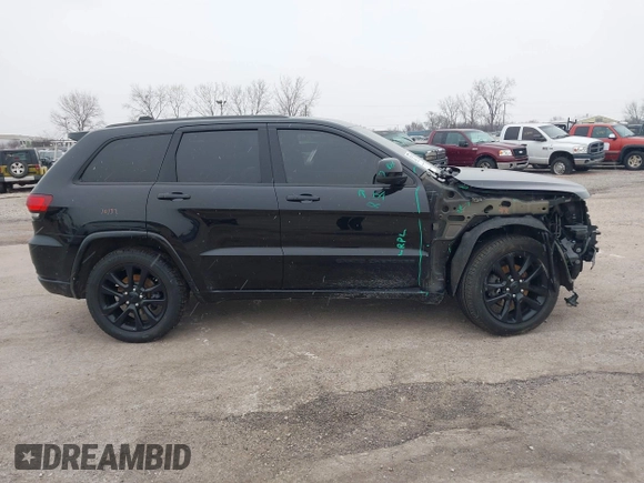 2020 Jeep Grand Cherokee Altitude with VIN 1C4RJFAG7LC179112, listed as a IAAI auction lot 41565047 with 152,548 mi miles. Bid and sale history available at carsss.com. Image 14.