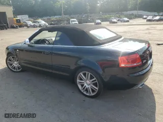 2007 Audi S4 with VIN WUARL48H27K901114, listed as a Copart auction lot 66939314 with 0 mi miles and Salvage Title. Bid and sale history available at carsss.com. Image 2.