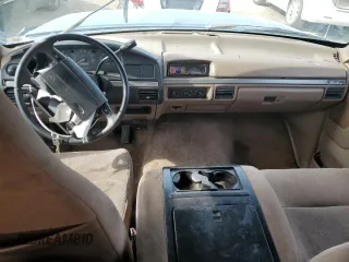 1995 Ford F-150 with VIN 1FTEX15N5SKA70760, listed as a Copart auction lot 43727735 with 295,723 mi miles and Salvage Title. Bid and sale history available at carsss.com. Image 8.
