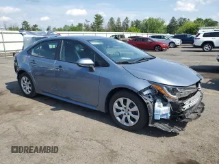 2024 Toyota Corolla LE with VIN 5YFB4MDE3RP094257, listed as a Copart auction lot 60137375 with 24,901 mi miles and Salvage title. Bid and sale history available at DreamBid. Image 4.