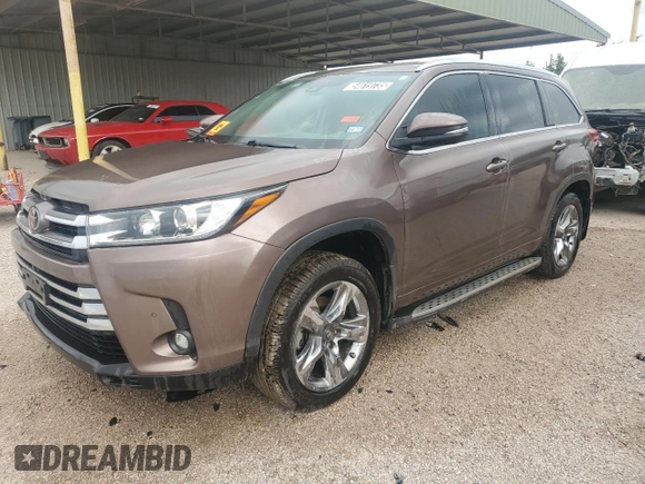 2019 Toyota Highlander Limited z VIN 5TDYZRFHXKS351525, wystawiony jako Copart lot #54619735 z przebiegiem 115 692 mil mil oraz Czysty tytuł • Clean title. Historia ofert i sprzedaży dostępna na DreamBid. Obrazek 1.