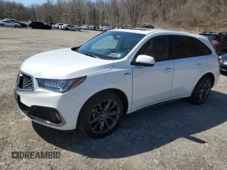 2020 Acura MDX w/Technology/A-Spec Pkg with VIN 5J8YD4H05LL032501, listed as a Copart auction lot 51182145 with 34,238 mi miles and Salvage Title. Bid and sale history available at carsss.com. Image 1.