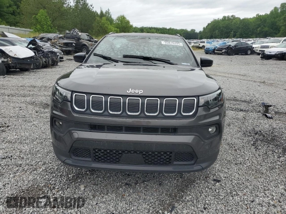 2022 Jeep Compass Latitude с VIN 3C4NJCBB3NT234744, выставлен на аукционе Copart как лот 55816285 с пробегом Не указан миль и Списание • Salvage title. История ставок и продаж доступна на DreamBid. Изображение 5.