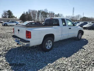 2005 Dodge Dakota SLT with VIN 1D7HW42NX5S305055, listed as a Copart auction lot 47121355 with 161,521 mi miles and Salvage Title. Bid and sale history available at DreamBid. Image 3.