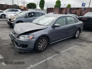 2012 Volkswagen Passat S с VIN 1VWAP7A36CC024045, выставлен на аукционе Copart как лот 55700865 с пробегом 92 160 миль миль и Списание • Salvage title. История ставок и продаж доступна на DreamBid. Изображение 1.