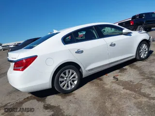 2014 Buick LaCrosse Leather with VIN 1G4GB5GR9EF234664, listed as a IAAI auction lot 41667069 with 80,996 mi miles. Bid and sale history available at carsss.com. Image 4.