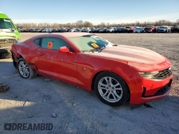 2019 Chevrolet Camaro 1LS with VIN 1G1FB1RX5K0151762, listed as a Copart auction lot 45352415 with 111,410 mi miles and Salvage Title. Bid and sale history available at carsss.com. Image 4.