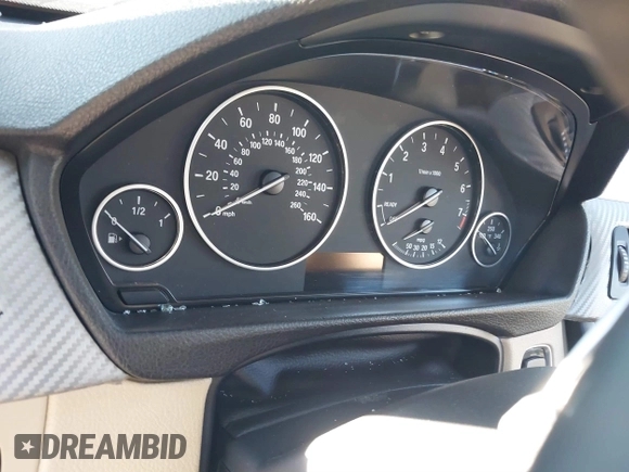 2014 BMW 3 Series 320i xDrive with VIN WBA3C3G51ENR25045, listed as a IAAI auction lot 40615577 with 150,046 mi miles. Bid and sale history available at carsss.com. Image 14.