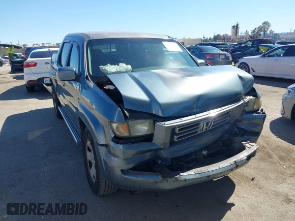 2006 Honda Ridgeline RTS z VIN 2HJYK16446H557197, wystawiony jako IAAI lot #42227895 z przebiegiem 285 603 mil mil oraz . Historia ofert i sprzedaży dostępna na DreamBid. Obrazek 1.