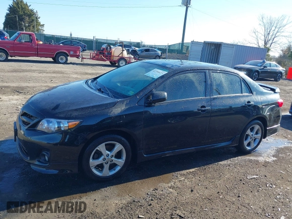 2011 Toyota Corolla L with VIN 2T1BU4EE4BC714196, listed as a IAAI auction lot 41759473 with 128,946 mi miles. Bid and sale history available at carsss.com. Image 14.